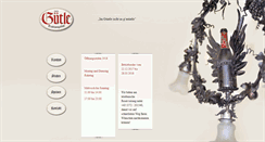 Desktop Screenshot of guetle-gasthof.at